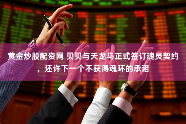 黄金炒股配资网 贝贝与天龙马正式签订魂灵契约，还许下一个不获得魂环的承诺